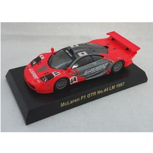 [MDL] (単品) 1/64 McLaren F1 GTR No.44 LM 1977(レッド×シルバー) 「マクラーレン F1 GTR レーシング ミニカーコレクション」 サークルK・サンクス限定 完成品 ミニカー 京商