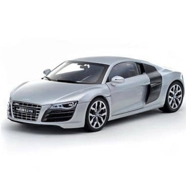 [MDL] 1/18 Audi R8 5.2FSI quattro(シルバー)  完成品 ミニカー(09216S) 京商