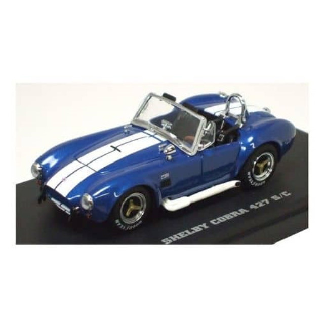 [MDL]  1/43 シェルビー コブラ 427S/C ブルー/ホワイト  完成品 ミニカー(K03018BL) 京商