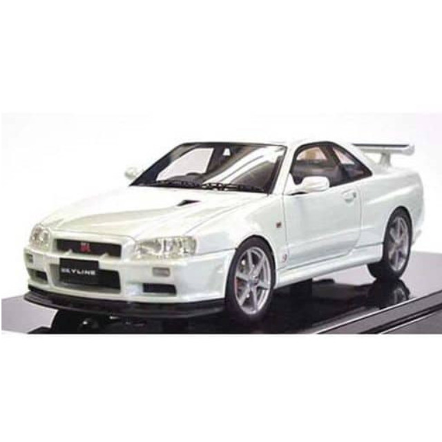 [MDL]  1/43 スカイライン GT-R(BNR34) VスペックII (ホワイトパール) 完成品 ミニカー(K04011W) 京商
