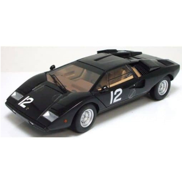 [MDL] 1/18 ランボルギーニ カウンタック LP400(サーキットの狼)ブラック ハマの黒ヒョウ(ミュージアムパッケージ) 「サーキットの狼」 完成品 ミニカー 京商