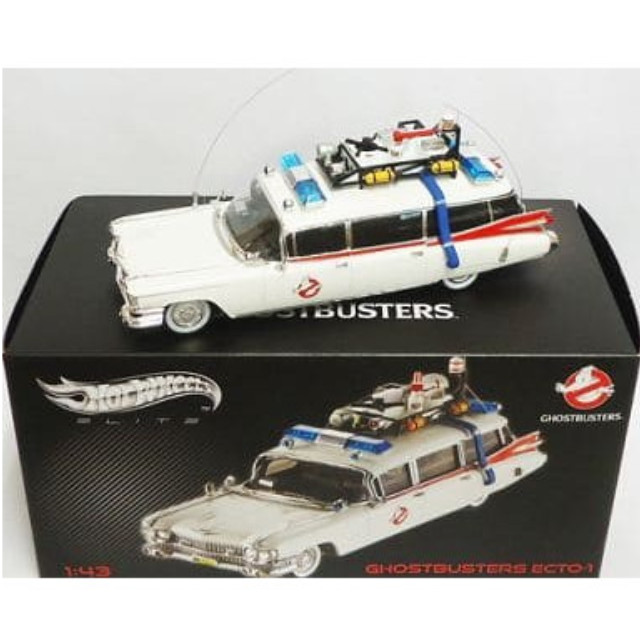 [MDL] 1/43 GHOSTBUSTERS ECTO-1 「ゴーストバスターズ」 Hot Wheels ELITE 完成品 ミニカー(W1194) 京商