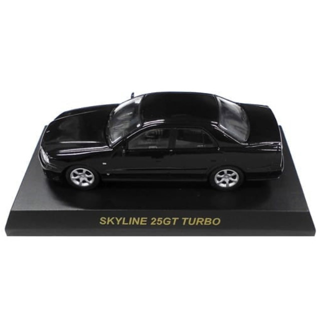 [MDL] (単品) 1/64 SKYLINE 25GT TURBO(ブラック) 「ニッサンスカイライン・GT-R ミニカーコレクション」 サークルKサンクス&カルワザオンライン限定 完成品 ミニカー 京商