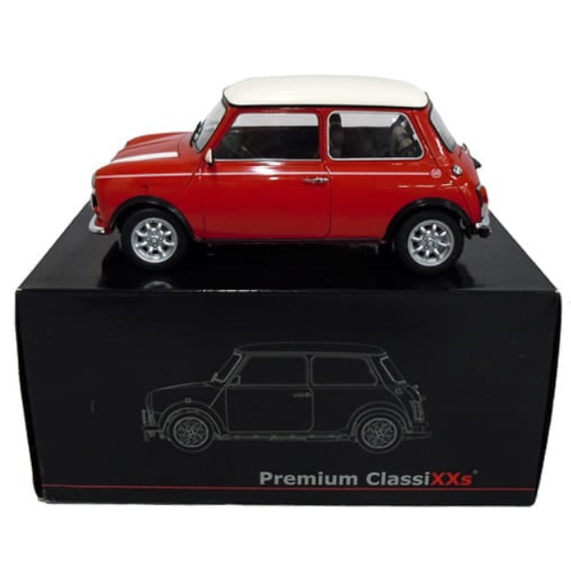 [MDL] 1/12 Mini Cooper 12(ソーラレッド×ホワイト)  完成品 ミニカー(10351) 京商