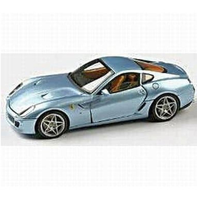 [MDL] 1/43 フェラーリ 599GTB フィオラノ(グリジオアロイ/シルバーブルー) 「レジンモデルシリーズ」 完成品 ミニカー 京商