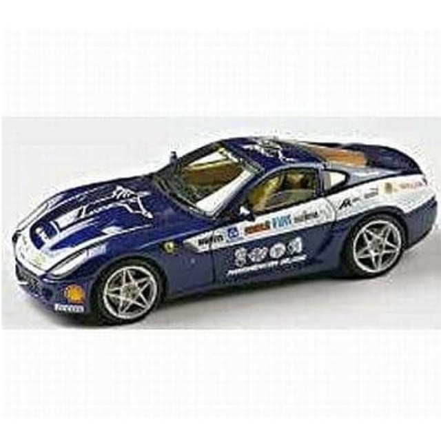 [MDL] 1/43 フェラーリ 599GTB フィオラノ パナメリカン20. 000(ブルーツールドフランス/メタリックブルー) 「レジンモデルシリーズ」 完成品 ミニカー 京商