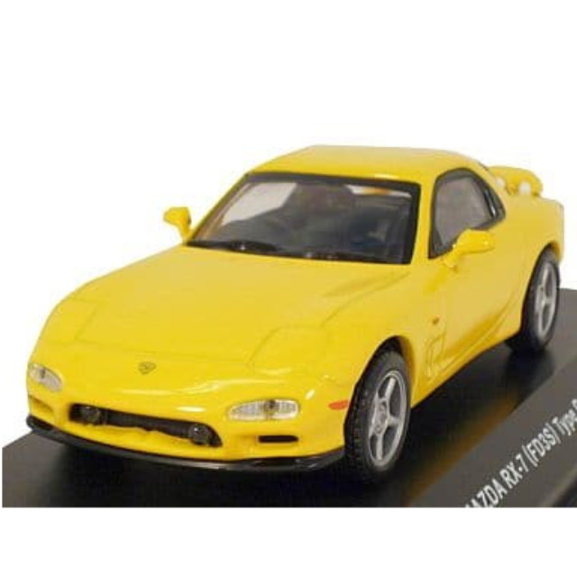 [MDL] 1/43 マツダサバンナ RX-7(FD3S)タイプR 1991(イエロー) 「ダイキャストモデルシリーズ」 完成品 ミニカー 京商