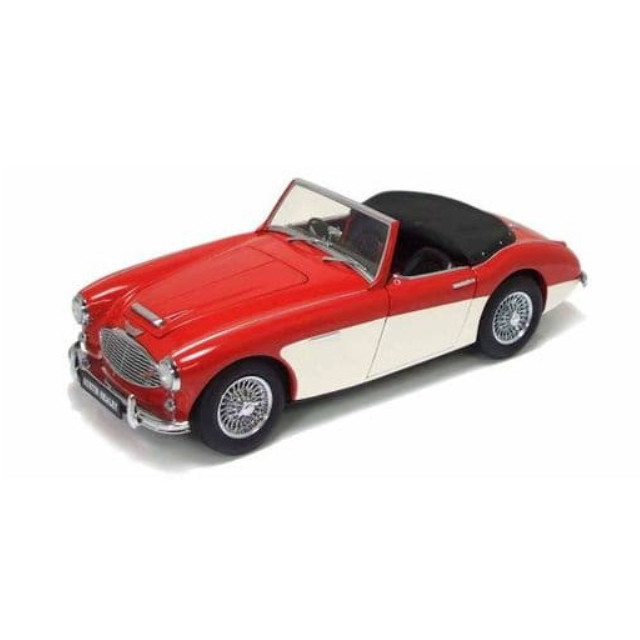 [MDL] 1/18 オースチン ヒーリー 3000MK-1 (レッド/ホワイト) 完成品 ミニカー(K08141RW) 京商