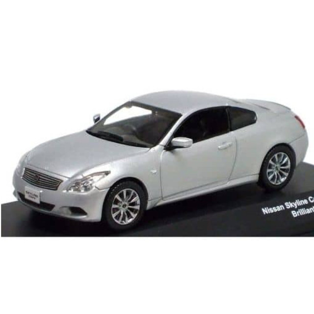 [MDL] 1/43 NISSAN スカイライン クーペ 370 2007(ブリリアントシルバー)  完成品 ミニカー(JC48003BS) 京商