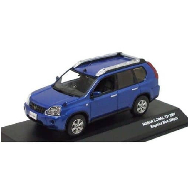 [MDL] 1/43 NISSAN X-TRAIL T31 2007(サファイヤブルー)  完成品 ミニカー(JC47002SB) 京商