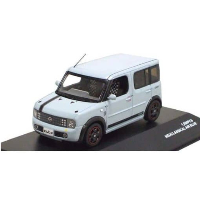 [MDL] 1/43 NISSAN キューブ SX 2003 ネオクラシカル(エアーブルー)  完成品 ミニカー(JC20080BL) 京商