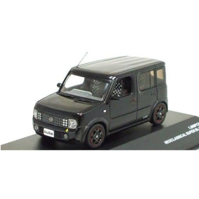 [MDL] 1/43 NISSAN キューブ SX 2003 ネオクラシカル(スーパーブラック)  完成品 ミニカー(JC20086BK) 京商