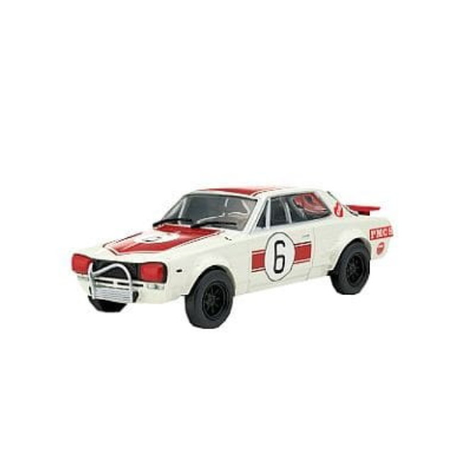 [MDL] 1/43 スカイライン 2000GT-R RACING(KPGC10) No.6(レッド)  完成品 ミニカー(K03022R) 京商