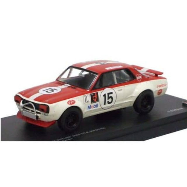 [MDL] 1/43 スカイライン 2000GT-R RACING(KPGC10) No.15 富士インター200マイル(レッド) 完成品 ミニカー 京商