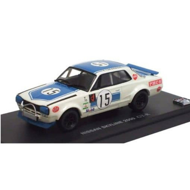 [MDL] 1/43 スカイライン 2000GT-R(KPGC10) 1972 GCシリーズ優勝車(富士300km スピードレース)ブルー 完成品 ミニカー 京商