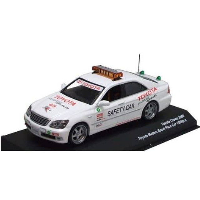 [MDL] 1/43 トヨタ クラウン 2006 ’’TOYOTA MOTOR SPORT’’ ペースカー(ホワイト) 完成品 ミニカー(JC31001PC) 京商