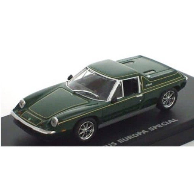 [MDL] 1/43 ロータス ヨーロッパ スペシャル グリーン/ゴールドストライプ 完成品 ミニカー(K03075G) 京商