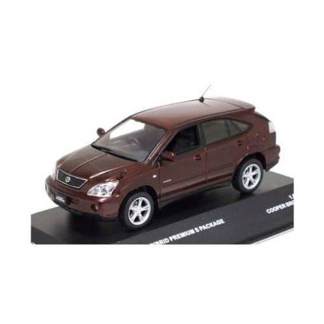 [MDL] 1/43 ハリアー ハイブリッド プレミアム Sパッケージ 2006(カッパーブラウンマイカ) 完成品 ミニカー(JC42001BR) 京商