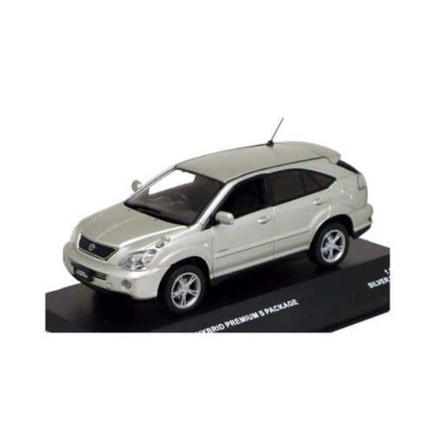 [MDL] 1/43 ハリアー ハイブリッド プレミアム Sパッケージ 2006(シルバーメタリック) 完成品 ミニカー(JC42003SL) 京商