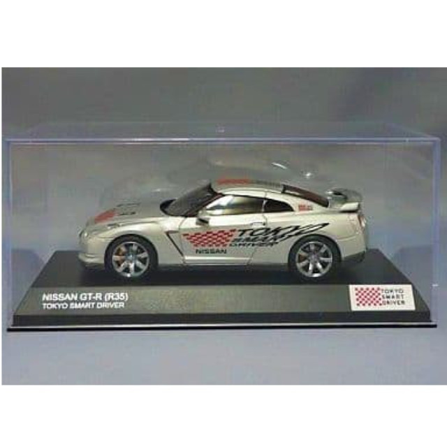 [MDL] 1/43 NISSAN GT-R ’’TOKYO SMART DRIVER’’ Special(シルバー) 完成品 ミニカー(K03741TSR) 京商