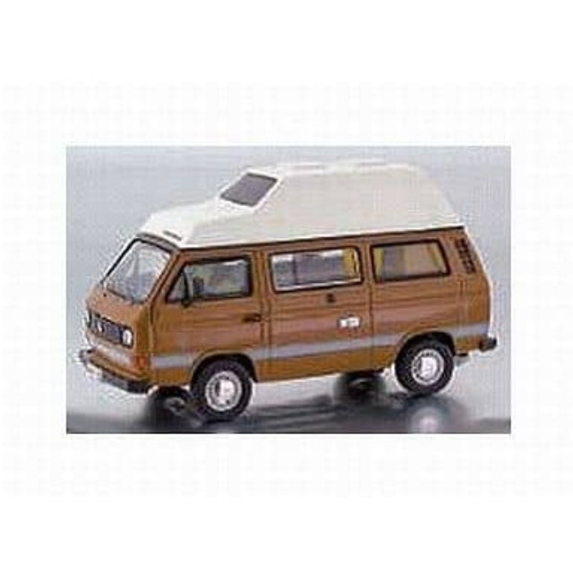 [MDL] 1/43 VW T3-a キャンピングカー『Westfalia』(ハイルーフ)ブラウン  完成品 ミニカー(PCS11479) 京商