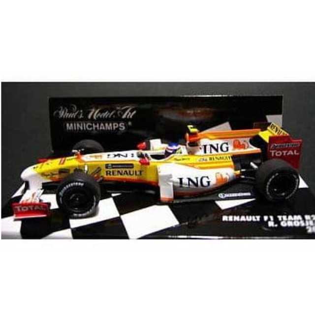 [MDL] 1/43 ING ルノー F1 TEAM -R29- No.8 R.グロージャン 2009 完成品 ミニカー(400090108) 京商