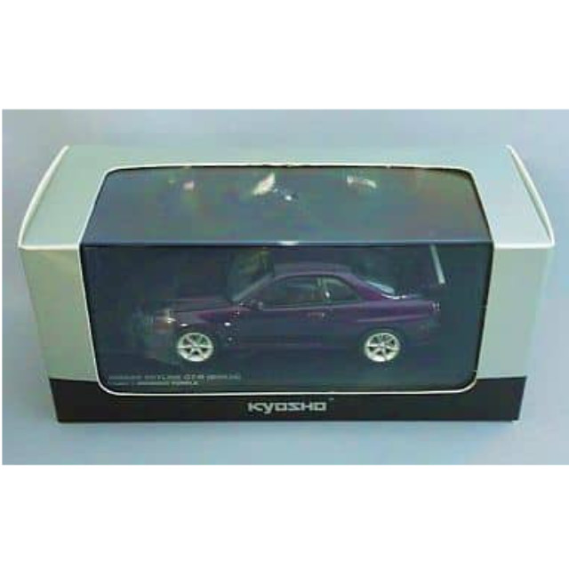 [MDL]  1/43 ニッサン スカイライン GT-R(BNR34)V-SPEC(ミッドナイトパープル) 完成品 ミニカー(K03382MP) 京商