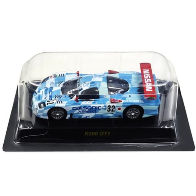 [MDL] (単品) 1/64 NISSAN R390 GT-1 1998 CALSONIC #32(シアン×ホワイト×レッド) 「日産レーシングカーミニカーコレクション」 完成品 ミニカー 京商