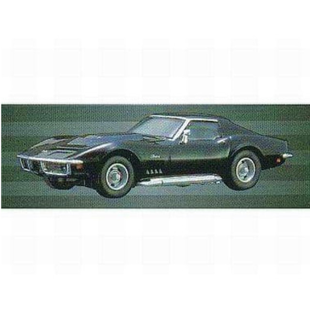 [MDL] (単品) 1/64 Chevrolet Corvette C3(ブラック) 「USAスポーツカーミニカーコレクション2」 完成品 ミニカー 京商