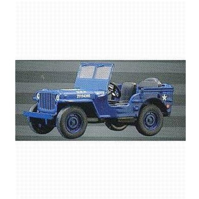 [MDL] (単品) 1/64 Jeep Willys MB(ブルー) 「USAスポーツカーミニカーコレクション2」 完成品 ミニカー 京商