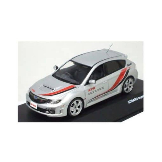 [MDL]  1/43 スバル IMPREZA WRX STI 『KYB』 version シルバー 完成品 ミニカー(JC29022KY) 京商