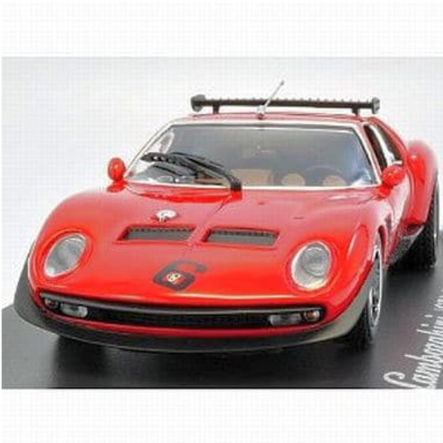 [MDL]  1/43 ランボルギーニ イオタ サーキットの狼 潮来のOX  完成品 ミニカー(03201CWM) 京商