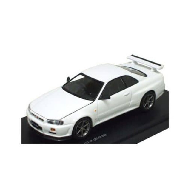 [MDL]  1/43 ニッサン スカイライン GT-R(BNR34) V-SPEC N1 ベースモデル ホワイト 完成品 ミニカー(K03388N1) 京商