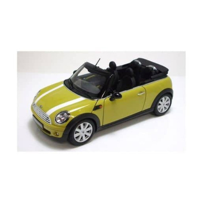 [MDL]  1/18 BMW ミニクーパー コンバーチブル 2009 (R57) インターチェンジ・イエロー 完成品 ミニカー(K08749Y) 京商