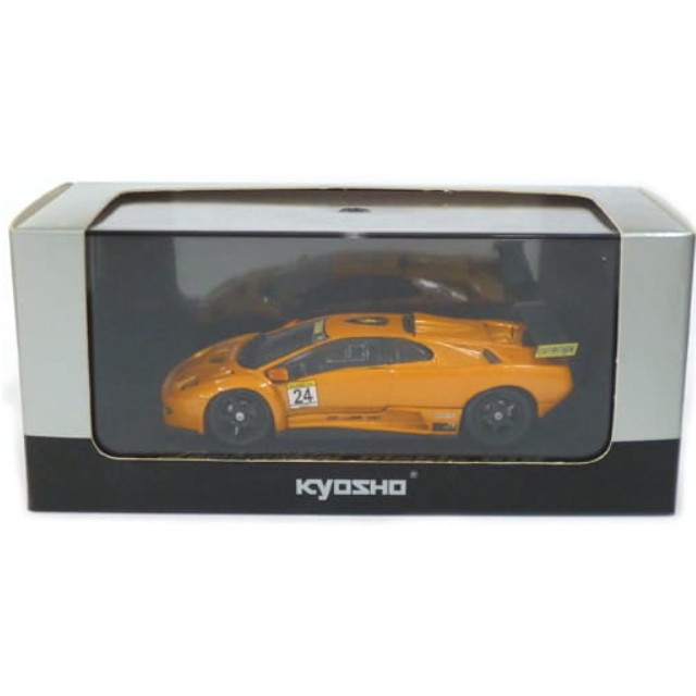 [MDL] 1/43 LAMBORGHINI DIABLO GT-R LeasePlan #24(オレンジ)  完成品 ミニカー(03215E) 京商