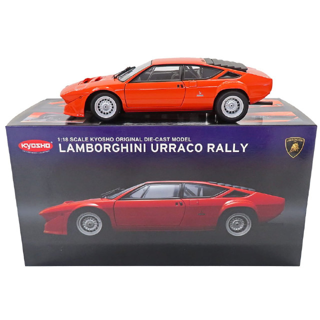 [MDL] 1/18 ランボルギーニ ウラッコ ラリー(オレンジ)  完成品 ミニカー(K08442P) 京商