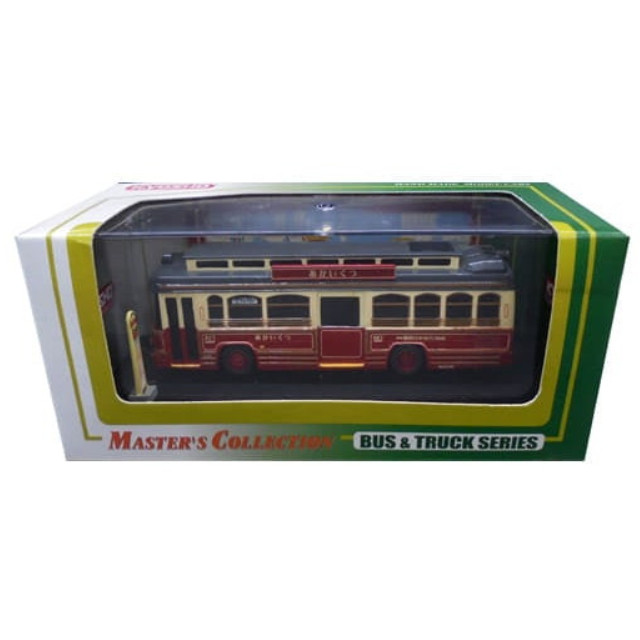 [MDL] 1/80 観光スポット周遊バス あかいくつ(アイボリー×レッド) 「マスターズコレクション バス＆トラックシリーズ」  完成品 ミニカー(64015) 京商