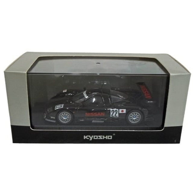 [MDL] 1/43 日産 R390GT1 ル・マン 24時間 1997 E.V.De Poele R.Patrese A.Suzuki #22(ブラック)  完成品 ミニカー(K03331B) 京商