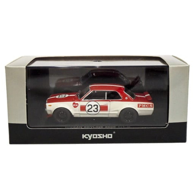[MDL] 1/43 日産 スカイライン 2000GT-R KPGC10 #23(レッド)  完成品 ミニカー(03027R) 京商