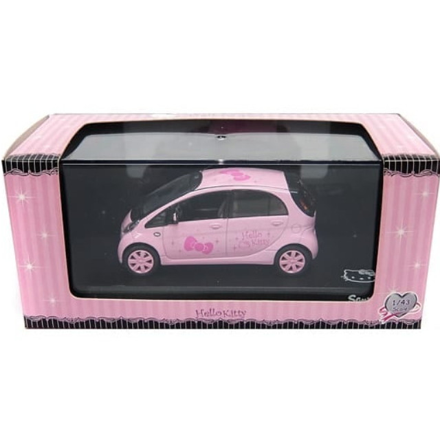 [MDL] 1/43 MITSUBISHI i HELLO KITTY(ピンク) 「ハローキティ」  完成品 ミニカー(JCK59001KT) 京商