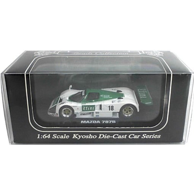 [MDL] 1/64 MAZDA 787B 1991 SWC #18(ホワイト×グリーン)  完成品 ミニカー(K06441G) 京商