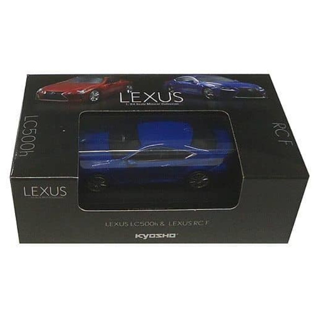 [MDL] 1/64 LEXUS RC F(ブルー)  完成品 ミニカー(201803) 京商