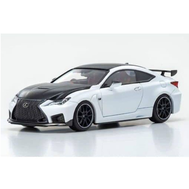[MDL] 1/43 レクサス RC F パフォーマンス パッケージ 右ハンドル(ホワイトノーヴァガラスフレーク)  完成品 ミニカー(KS03698W) 京商