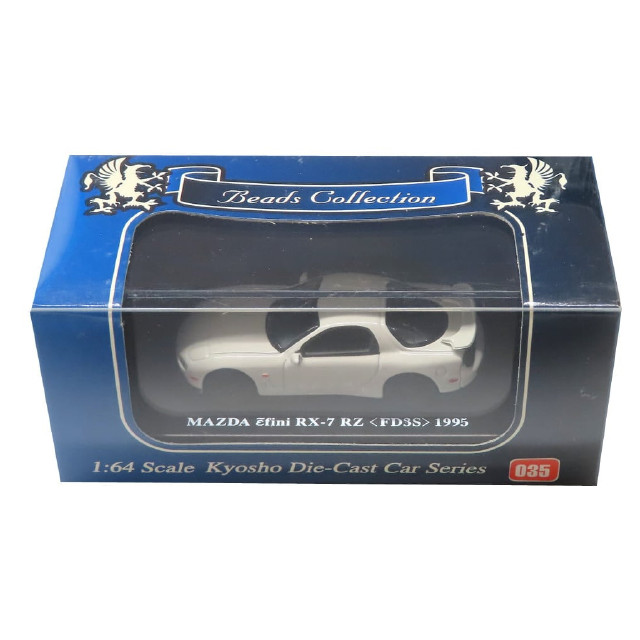 [MDL] 1/64 MAZDA ENFINI RX-7 1995 FD3S(ホワイト)  完成品 ミニカー(K06116W) 京商