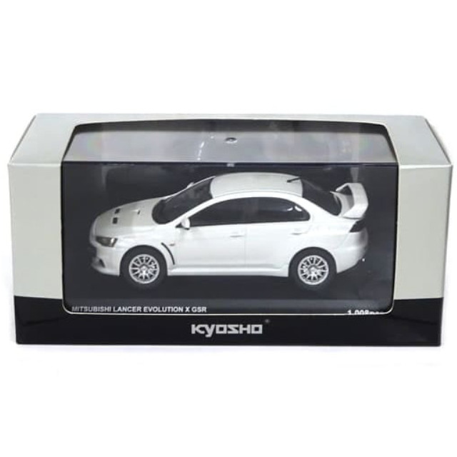 [MDL] 1/43 MITSUBISHI LANSER EVOLUTION X GSR(ホワイトパール)  完成品 ミニカー(03492W) 京商