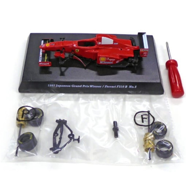 [MDL] (単品) 1/64 1997 Ferrari F310B M.Schumacher #5(レッド) 「歴代の日本GP優勝マシンコレクション Vol.1」 完成品 ミニカー 京商