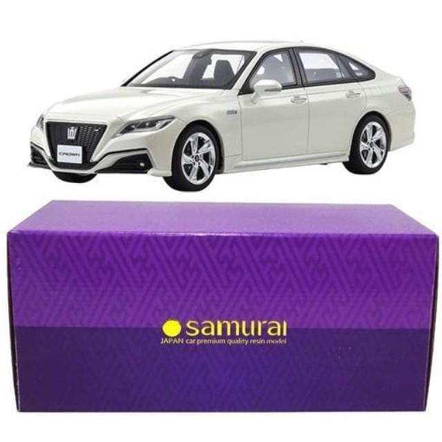 [MDL] 1/18 Toyota Crown 3.5 RS Advance(ホワイト) 「SAMURAIシリーズ」  完成品 ミニカー(KSR18042W) 京商