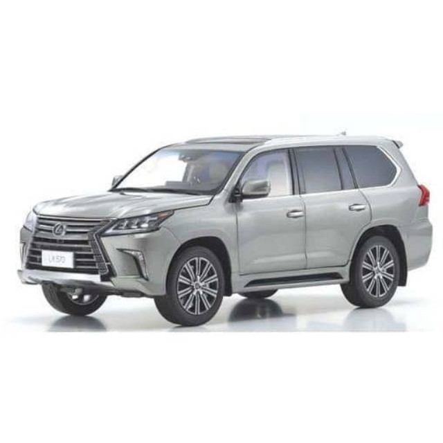 [MDL] 1/18 レクサス LX570 左ハンドル仕様(ソニックチタニウム)  完成品 ミニカー(KS08955T) 京商