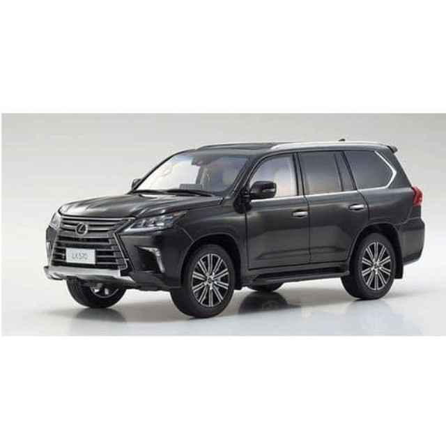 [MDL] 1/18 レクサス LX570 左ハンドル仕様(スターライトブラックガラスフレーク)  完成品 ミニカー(KS08955SBK) 京商