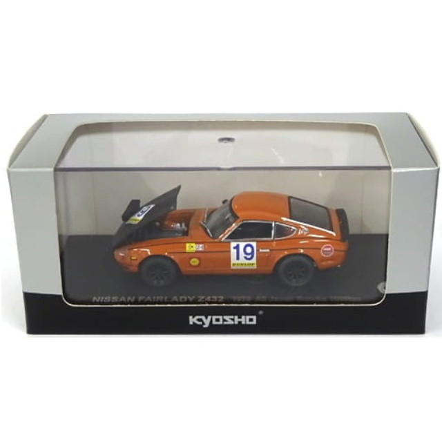 [MDL] 1/43 NISSAN FAIRLADY Z432 1970 All Japan Suzuka 1000km NGK #19(オレンジ×ブラック)  完成品 ミニカー(K03164A) 京商
